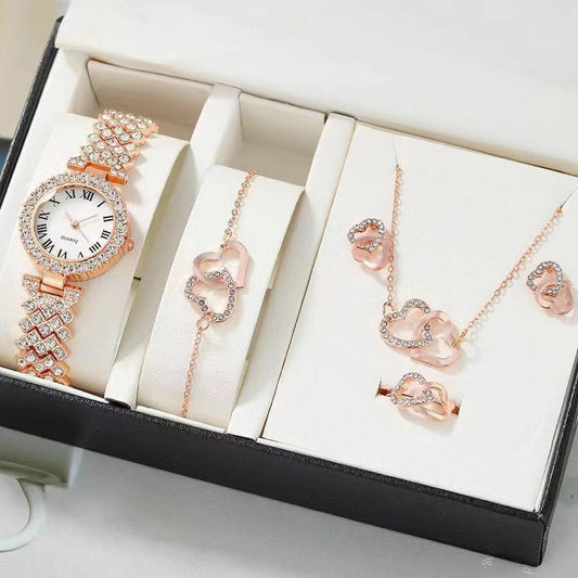 Fashion ladies quartz watch pearl movement 2023 (Ships from China )